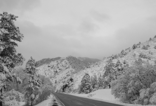 Snow in the Hardscrabble-Spring Storm