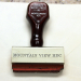 Mountain View HDC rubber stamp