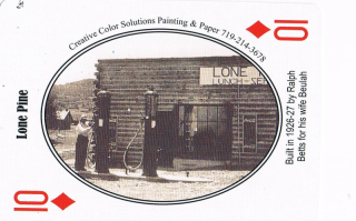 Lone Pine Playing Card