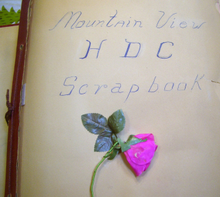 Mountainview HDC scrapbook
