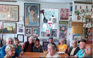 Wetmore historical society at stomping grounds