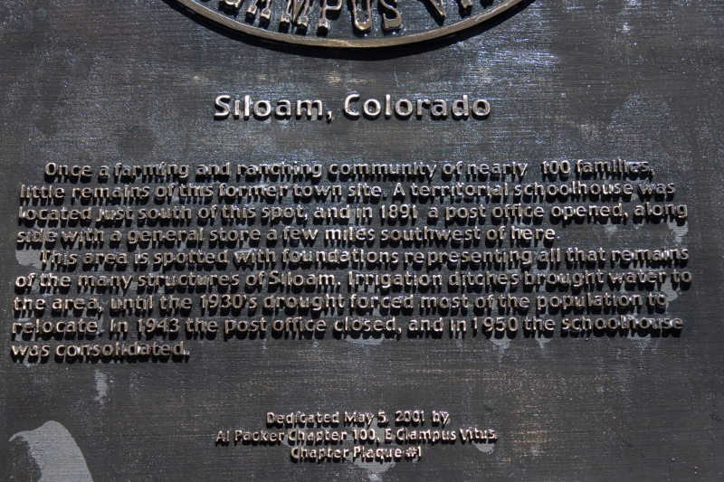 Siloam plaque text