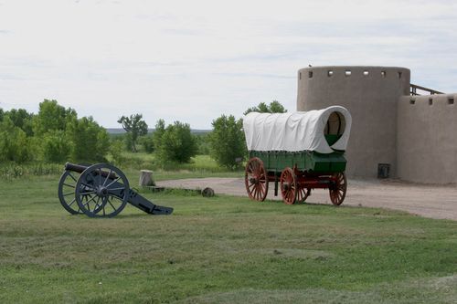Wagon and Cannon