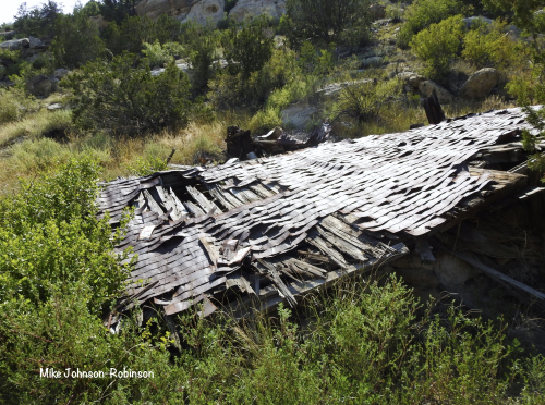 Roofing of an older building. Ingenuity at its finest 