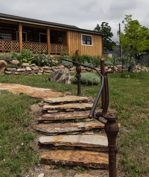 Dotson Cabin Walkway