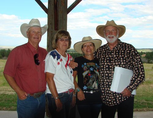 Buddy & Jerry Draper, Joan & Robert Hamilton