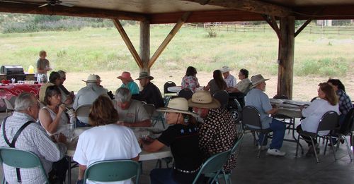 Looking west in Pavillion