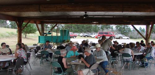 Pavillion looking northeast