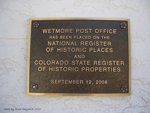 Wetmore Post Office 