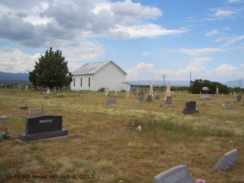 New Hope Church and Cemetery, Wetmore, CO