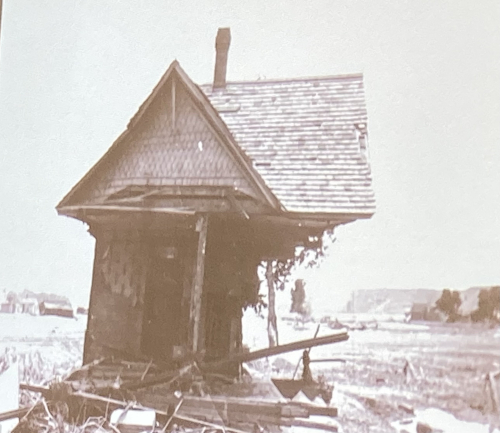 Pueblo Flood damaged house