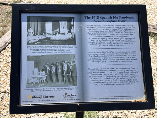 Roselawn Cemetery 1918 Spanish Flu Pandemic