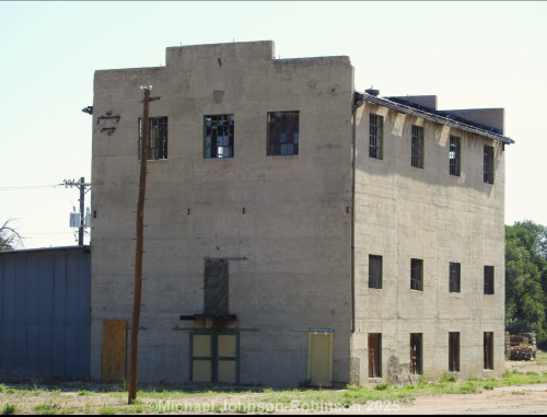 Part of the Wax plant. Was turned into a machine shop and eventually abandoned.