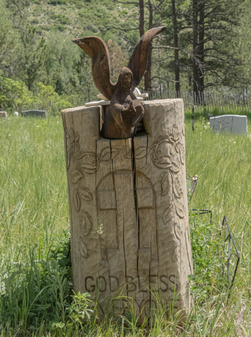 Wooden Infant Grave