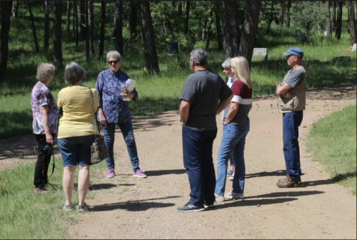 WHG&HS Tour the Beulah Cemetery