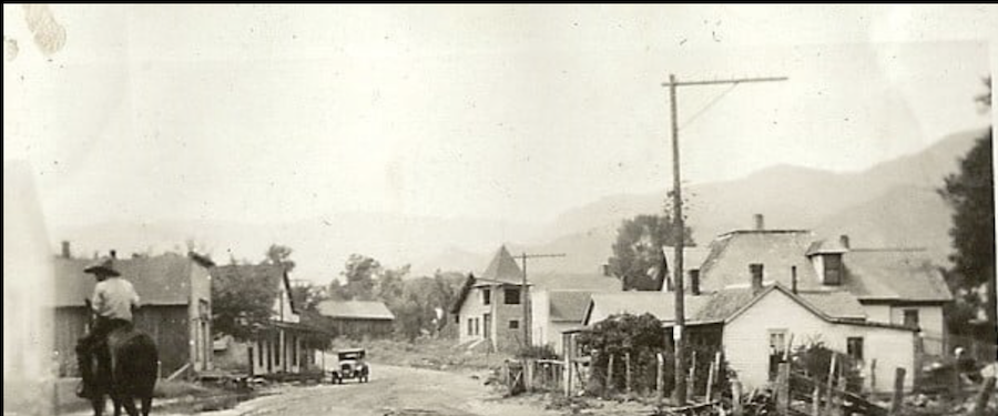 Downtown Wetmore Photos Supplied by Marilyn Betts Crabb