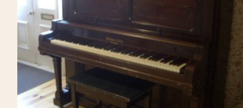 Donation to the WHG&HS: Walters/Fish Piano, February 2013